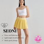 AYURA SPORTSWEAR: SEONI Ruffle Sports Skirt - DQ52028