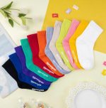 Kids socks - Plain Crew Cut Socks - Korea