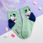 Kids Socks - Sanrio Colored Heel Crew Socks - Korea - Image 10