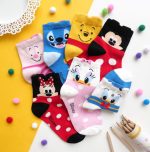 Kids Socks - Disney Crew Socks - Korea - Image 3
