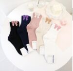 Korean Socks - Ribbon Icon Socks VV - Iconic Socks - Image 2