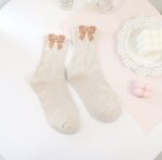 Korean Socks - Ribbon Icon Socks VV - Iconic Socks - Image 12