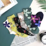 Korean Socks - Leaf Socks - Iconic Socks