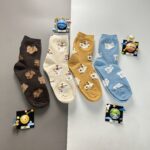 Korean Socks - Cat Animal Scattered - Iconic Socks