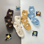 Korean Socks - Cat Animal Scattered - Iconic Socks - Image 8