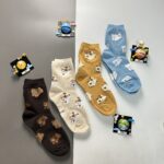 Korean Socks - Cat Animal Scattered - Iconic Socks - Image 7