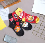 Korean Socks - Ramen Noodle Socks - Iconic Socks - Image 6