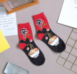 Korean Socks - Ramen Noodle Socks - Iconic Socks - Image 4