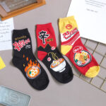 Korean Socks - Ramen Noodle Socks - Iconic Socks