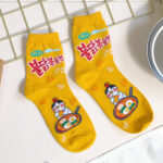 Korean Socks - Buldak Ramen Noodle Socks - Iconic Socks - Image 9