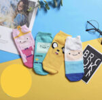 Korean Socks - Adventure Time Ankle Socks - Korea