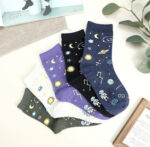 Korean Socks - Space Sun Socks - Iconic Socks - Image 2