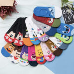 Korean Socks - Disney Full Face FootSocks - Korea
