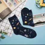 Korean Socks - Space Sun Socks - Iconic Socks - Image 4