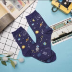 Korean Socks - Space Sun Socks - Iconic Socks - Image 5
