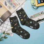 Korean Socks - Space Sun Socks - Iconic Socks - Image 7