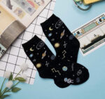 Korean Socks - Space Sun Socks - Iconic Socks - Image 8
