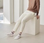 Korean Socks - Varsity Plain Semi-Ankle - Iconic Socks - Image 9