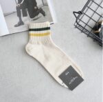 Korean Socks - Varsity Plain Semi-Ankle - Iconic Socks - Image 11