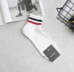 Korean Socks - Varsity Plain Semi-Ankle - Iconic Socks - Image 12