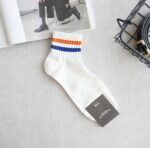 Korean Socks - Varsity Plain Semi-Ankle - Iconic Socks - Image 13