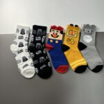Korean Socks - Starwars Mario Garfield Totoro- Iconic Socks - Image 11
