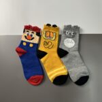 Korean Socks - Starwars Mario Garfield Totoro- Iconic Socks - Image 10