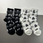 Korean Socks - Starwars Mario Garfield Totoro- Iconic Socks - Image 8