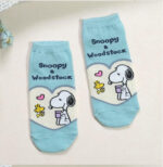 Korean Socks - Snoopy Colored Story Ankle Socks - Iconic Socks - Image 7