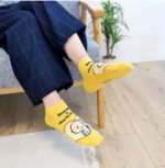 Korean Socks - Snoopy Colored Story Ankle Socks - Iconic Socks - Image 9