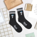 Korean Socks - Snoopy Full Body Mid Varsity- Iconic Socks - Image 6