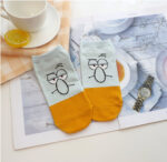Korean Socks - Spongebob Ankle Face Socks - Iconic Socks - Image 4