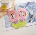 Korean Socks - Spongebob Ankle Face Socks - Iconic Socks - Image 3
