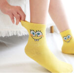 Korean Socks - Spongebob Mid Socks - Iconic Socks - Image 13