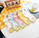 Korean Socks - Spongebob Semi-Mid Socks - Iconic Socks - Image 11
