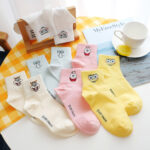 Korean Socks - Spongebob Semi-Mid Socks - Iconic Socks