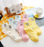 Korean Socks - Spongebob Semi-Mid Socks - Iconic Socks