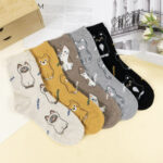Korean Socks - Animal Cat Scattered Socks - Iconic Socks
