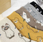 Korean Socks - Animal Cat Scattered Socks - Iconic Socks - Image 7