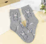 Korean Socks - Animal Cat Scattered Socks - Iconic Socks - Image 4