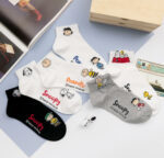 Korean Socks - Snoopy Mini Icon Ankle Socks - Iconic Socks