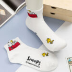Korean Socks - Snoopy Mini Icon Ankle Socks - Iconic Socks - Image 7