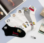 Korean Socks - Snoopy Mini Icon Ankle Socks - Iconic Socks - Image 6