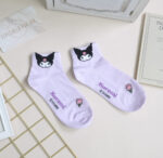 Korean Socks - Sanrio Semi Mid Colored Socks - Korea - Image 9