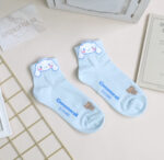 Korean Socks - Sanrio Semi Mid Colored Socks - Korea - Image 8