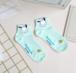 Korean Socks - Sanrio Semi Mid Colored Socks - Korea - Image 7