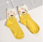 Korean Socks - Sanrio Semi Mid Colored Box Socks - Korea - Image 8