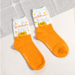 Korean Socks - Sanrio Semi Mid Colored Box Socks - Korea - Image 7