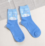 Korean Socks - Sanrio Semi Mid Colored Box Socks - Korea - Image 5
