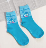Korean Socks - Sanrio Semi Mid Colored Box Socks - Korea - Image 3